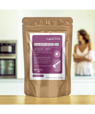 FloLibido Boost Organic Banded Wood - Powerful Natural Aphrodisiac - Immediate Effect for Men and Women - Tribulus Maca Ginseng and Ginger (100g) - Buy Online on GoSupps.com