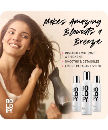 Boldify Hair Thickening Serum - Instant 3-in-1 Volumizer for Fine Hair - 8oz - Buy Online on GoSupps.com