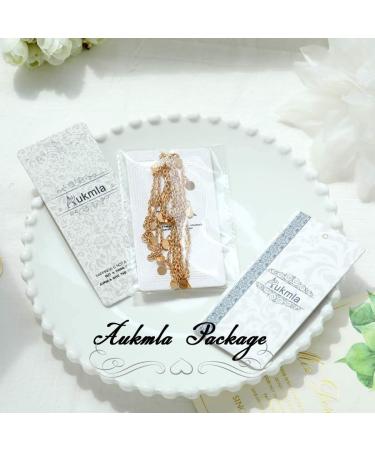 Aukmla Gold Sequins Head Chain Jewelry - Festival Halloween Hair Accessories for Women - Buy Online on GoSupps.com