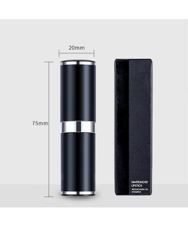 Long Lasting Matte Lipstick - High Coverage Lip Color Waterproof Lipstick - Professional Cosmetics Gift (#12) - Buy Online on GoSupps.com