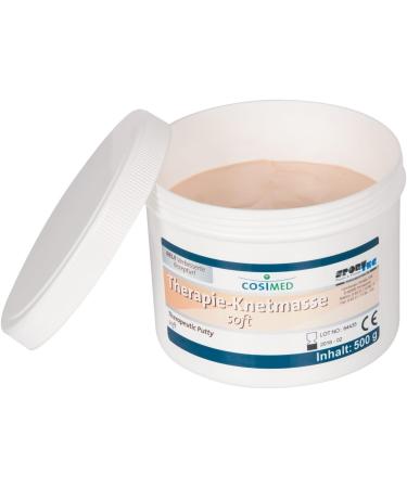 Sport-Tec cosiMed Pink Therapy Modelling Clay - 500g Soft | Ideal for Rehabilitation & Therapy - Buy Online on GoSupps.com