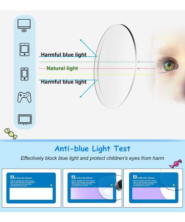 STORYCOAST 2 Pack Kids Blue Light Blocking Glasses | Age 5-12 | UV Protection | Anti Eyestrain | Red + Green | Silicone TR90 Lightweight - Buy Online on GoSupps.com