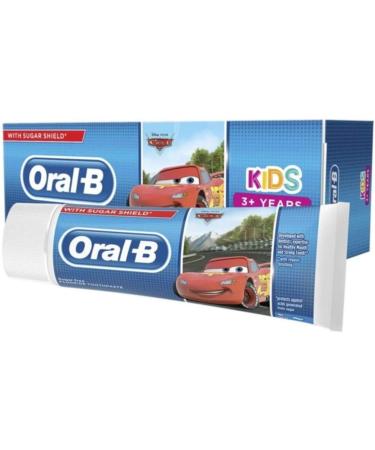 Oral-B - Children's Toothpaste 3 years - Cars 75ml - Buy Online on GoSupps.com