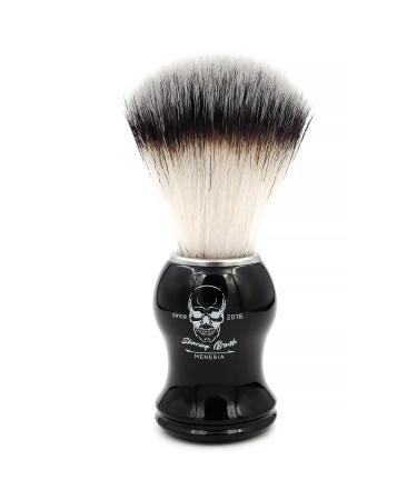 Menesia Black Handle Shaving Brush for Men - Skull Design - Buy Online on GoSupps.com