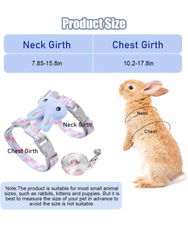 Adjustable Rabbit Leash & Cat Dishes - Perfect for Small Pets | International Shipping - Buy Online on GoSupps.com