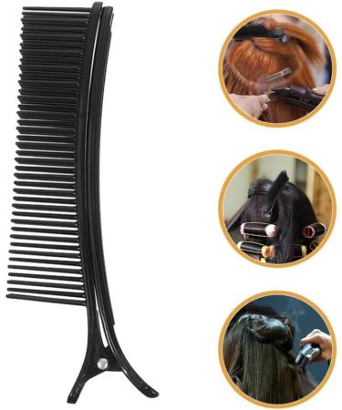 minkissy Hair Sectioning Grip Clips Hair Stylist Nonslip Hair Clips Comb Alligator Hair Clips for Salon Home Styling Haircuts Dying Hair DIY Accessories Black - Buy Online on GoSupps.com