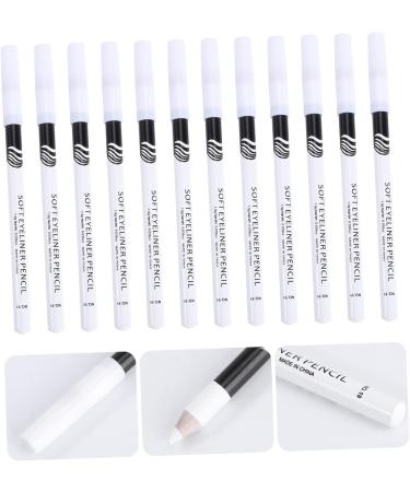 Angoily 12pcs Eyeliner Pencil Highlighter Eyeshadow Makeup Tools Lying Silkworm Pen Liquid Eyeliner Brush - Buy Online on GoSupps.com