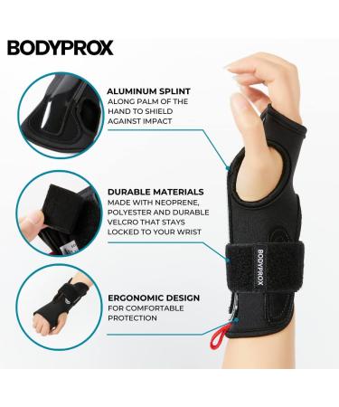 Wrist Guards (1 Pair) for Snowboarding  Skateboarding and Rollerblade  Sports Protection Wrist Guard Small - Buy Online on GoSupps.com