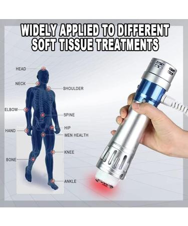 Shop Cicolo ED Shock Wave Therapy Device - Portable Electromagnetic Percussion Massager for Deep Tissue Pain Relief & Muscle Relaxation - Buy Online on GoSupps.com