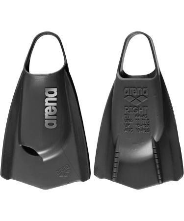 Arena Powerfin PRO Swim Training Fins 11-11.5 Black - Top Performance Swim Fins - Buy Online on GoSupps.com