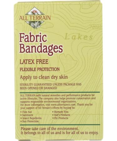 All Terrain Fabric Bandages Assorted (30 PC) - Durable Flexible & Water-Resistant | Ideal for Outdoor Adventures - Shop Now - Buy Online on GoSupps.com