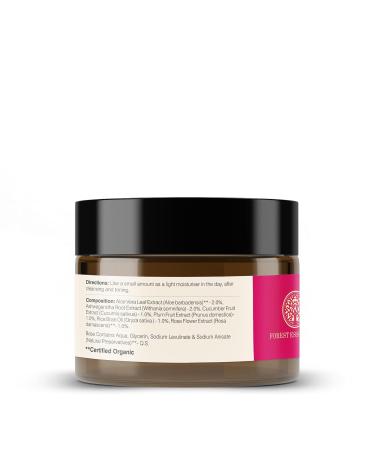 Forest Essentials Light Hydrating Facial Gel - Pure Rosewater | Soothes & Renews | Unisex Face Gel 50g - Buy Internationally - Buy Online on GoSupps.com