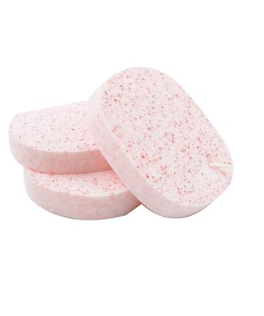 The Face Sponge is Enlarged Thickened The Face is Cleansed The Face is Delicate Soft and The Cotton is Deeply Cleaned 2cm Spotted Pink 3 Pieces + Storage Box
