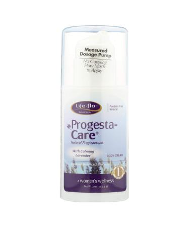 Life-flo Progesta-Care Body Cream with Calming Lavender 4 oz (113.4 g)