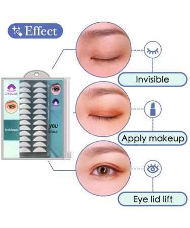 Invisible Eyelid Tape 6MM Large Size - Instant Eye Lift Strips for Hooded & Droopy Eyelids - Waterproof & One-sided Sticky - Buy Online on GoSupps.com