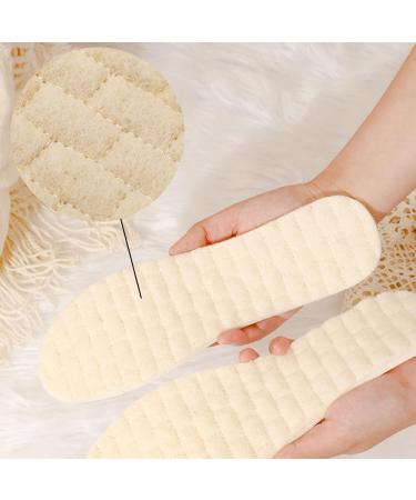 100% Wool Winter Insole | Super Soft Deodorant Latex | Warm & Plush | High Elasticity | Shock Absorption | Men & Women | Cut-to-Fit (24.5cm) - Buy Online on GoSupps.com