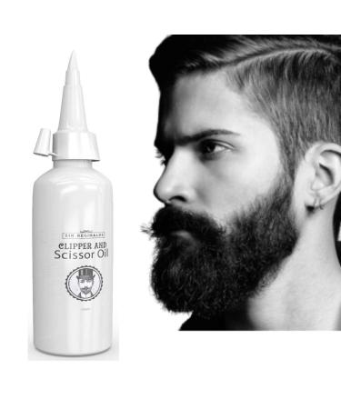 Hair Clipper Oil SIR REGINALDS Professional Scissor & Clipper Oil - Suitable for All Scissors Clippers & Trimmers - 125ml Made in The UK