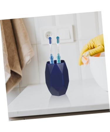 HEASOME Travel Toothbrush Holder & Toothpaste Container - Ceramic Cup for Family Use 6.5x11.5cm Gray - Ideal for International Shipping - Buy Online on GoSupps.com