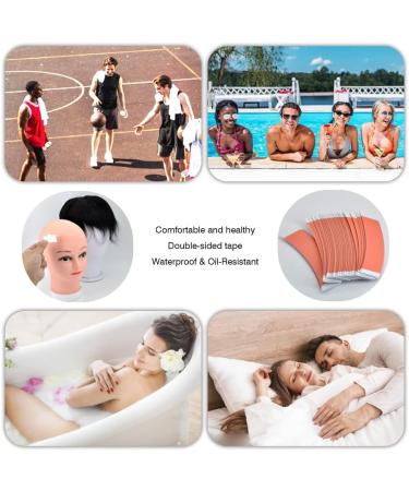Luejnbogty Red Wig Tape for Lace Wigs 36 Pieces Strong Double Sided Waterproof Adhesive Tape Strips Wig Tape for Toupee Lace Wig Easy to Use - Buy Online on GoSupps.com