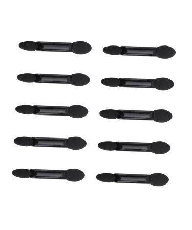 DOITOOL 10pcs Makeup Eyeshadow Makeup Tool Dual Sided Eye Shadow Brush Sponge Brush Mini Suite