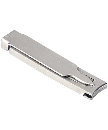 Newgen Medicals Nagelzwicker: 3in1-steel nail clipper Ultra-Flach & compact 57 x 11 x 6 mm (nail clips nail scissors corneal remover) - Buy Online on GoSupps.com