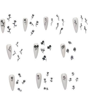 Nail Art Decoration Tips Ornament Metal Alloy Nail Art Decals Pendant Manicure Accessories Eye Catching For Girls Nail Art Accessories Decoration Decals Craft Supplies Jewelry For Girls Crystal - Buy Online on GoSupps.com