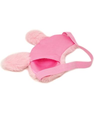 Honbay Plush Rabbit Sleeping Eye Mask for Girls - Cute Cartoon Animal Design (Pink) - Buy Online on GoSupps.com