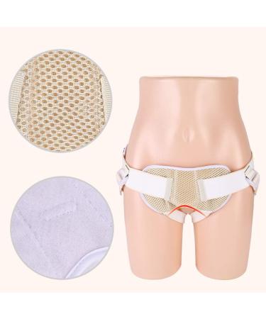 Hernia Belt Truss | Support Brace for Single/Double Inguinal & Sports Hernia | Comfortable Relief for Men & Women with 2 Removable Compression Pads - Buy Online on GoSupps.com
