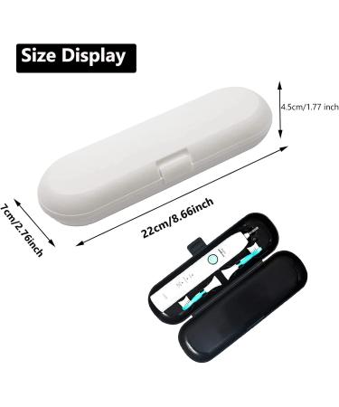 Buy LWSRP Electric Toothbrush Travel Case | Portable 2-Piece Set for Business & Work Travel | Durable & Convenient Oral Care Solution - Buy Online on GoSupps.com
