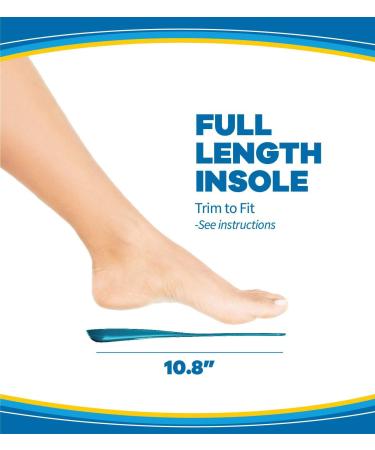Dr. Scholl's MEMORY FIT Insoles with Massaging Gel Advanced (Men's 8-14 Women's 6-10) // Pillow-Soft Memory Foam Conforms to Your Foot - Buy Online on GoSupps.com
