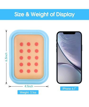 Silicone Injection Training Pad - Subcutaneous & Intradermal Practice for Medical Students & Nurses - Buy Online on GoSupps.com