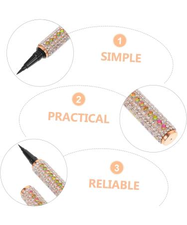 Healvian 1pc Eyeliner Eyelash Glue Liner Pen Makeup Pen Cosmetic Makeup Supply Micro Eye Liner Pen Plastic - Buy Online on GoSupps.com