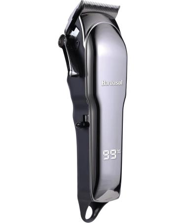 Buy Barbasol Rechargeable Hair Clippers Professional & Home Use Low-Heat Ceramic Blades Adjustable Taper 6 Guards LCD Display | International Shipping - Buy Online on GoSupps.com