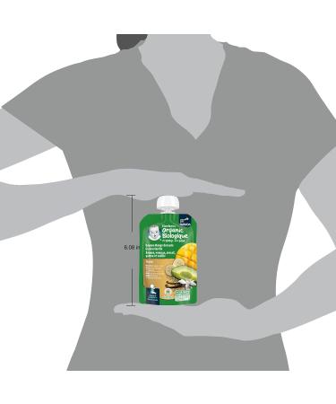 GERBER ORGANIC PUR E Banana Mango Avocado Vanilla Quinoa Baby Food Meal 6+ months 90 ml 12 Pack Packaging May Vary - Buy Online on GoSupps.com