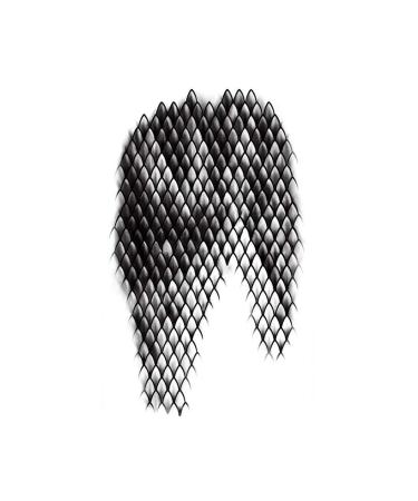 Panda Legends 3 Sheets Snake Scales Temporary Tattoos Body Art Tattoo Stickers for Halloween Cosplay Costume Party multicolor one size