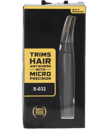 Nose Hair Trimmer Ear and Nose Hair Trimmer Clipper for Men and Women Facial Trimmer Detachable Washable Cutter Head Double Blades Nose Ear and Eyebrow Trimming - Buy Online on GoSupps.com