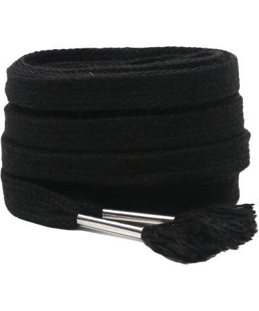 YZSFIRM 4 Pcs Flat Drawstring 51 Replacement Hoodie Sweatpants Drawstrings with Easy Threader Tool - Black/White - Buy Online on GoSupps.com