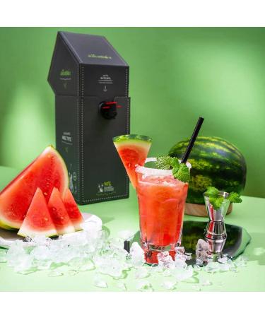 JuiceBox Syrup Watermelon - 2 liters makes 22 liters of ready-to-drink beverage Sustainable Vegan & Delicious