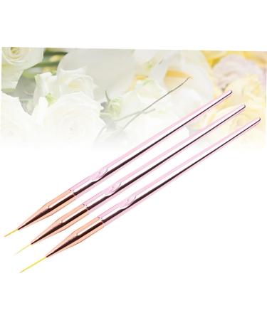 FRCOLOR 3-Piece Set Nail Brush Manicure Tools Paint Brush for Nail Drawing Nail Tools Painting Pen Nail Art Tools Nail Art Pen Painted Pen Pull Cover Bar - Buy Online on GoSupps.com