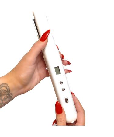 Pretty 2 Gorgeous Cordless Hair Straightener - Portable USB Flat Iron with LCD Display & Tourmaline Ceramic Plates | International Shipping - Buy Online on GoSupps.com