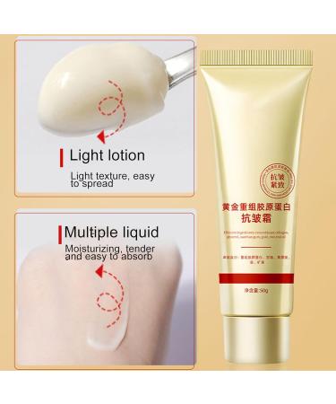 Cr me D'or Et De Rides Cr me De Serrage Du Visage Hydratant Hydratant Pour Le Visage Avec Effet Instantan Et De Levage Formule De Renouvellement Du Cou Et Du Visage 50g Pour Hommes Et Femmes - Buy Online on GoSupps.com