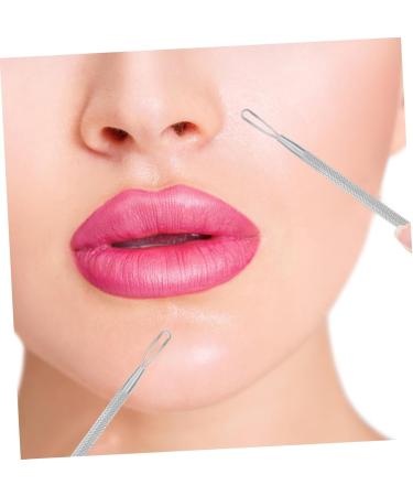 VINTORKY 7pcs Double-headed Extrusion Ring Pimple Extractor Comedone Needle Pore Stainless Steel - Buy Online on GoSupps.com