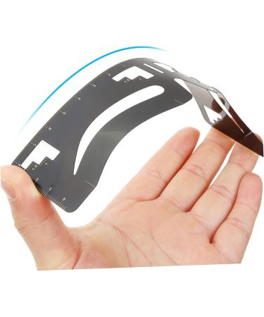 Beavorty 4 Pcs Eyebrow Ruler Makeup Tools Ink Stamp Brow Mapping Eyebrow Shaping Stencil Card Balance - Buy Online on GoSupps.com
