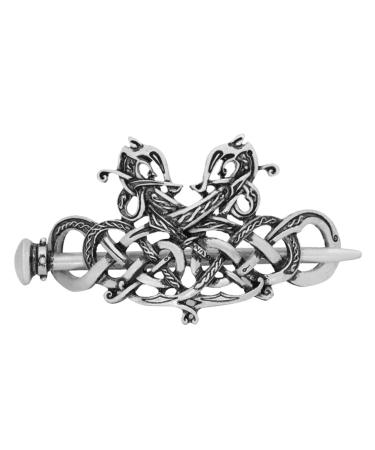 minkissy Viking Knot Hairpin Vintage Hair Chopsticks Metal Hair Clips for Women Antique Style Hair Stick Vintage Hair Clasp Hair Slide Hairpins Bobby Clockwork Modeling Bride Alloy