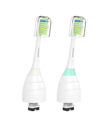 Ultra Whitening Toothbrush Replacement Heads for Philips Sonicare Compatible with Phillips Sonic Care E Series Essence Xtreme Elite Advance Screw-on Electric Tooth Brush Heads Refills Ultra Whitening 2 Count (Pack ...
