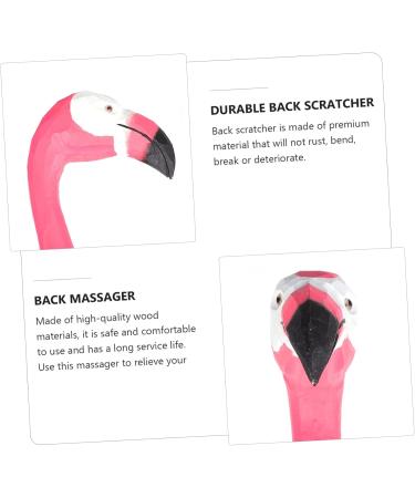 Beavorty 2-in-1 Back Scratcher & Foot Massager - Bamboo Tool with Funny Handle for Aggressive Scratching & Relaxation | Unique Wood Carvings & Curved Design - Buy Online on GoSupps.com