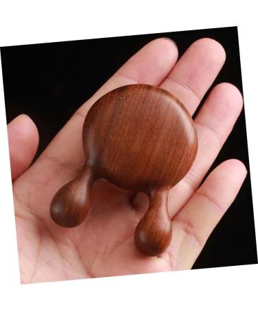 Healeved 2-in-1 Acupressure Massage Device - Reflex Zone Massage Board for Face & Feet Wood Scratching Tool for Pressure Point Relief - Buy Online on GoSupps.com