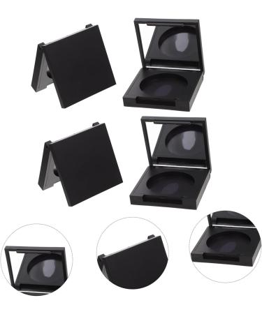 FOMIYES 4pcs Blush Box Eyeshadow Box Makeup Supplies Empty Eyeshadow Pan Blush Case Makeup Pallets Plastic - Buy Online on GoSupps.com