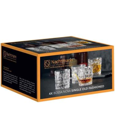 EKM Living Nachtmann SOF 632/14 Bossa Nova 103038 Set of 4 x 4 glasses with 1 Trinitae body care product