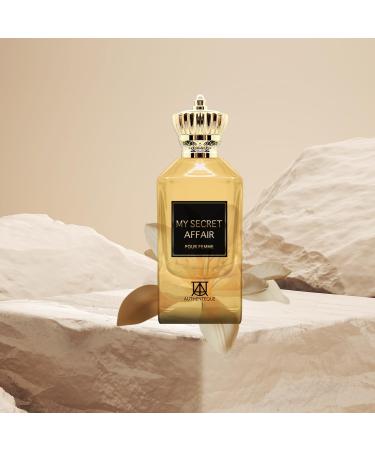 My Secret Affair Parfum for Women-Inspired by JPG's Scandal -Long-Lasting Fragrance with Jasmine Orange Blossom Freesia & Lilly of the Valley 3.4 Fl Oz (100ml) Cruelty-Free & Elegant Scent EDP - Buy Online on GoSupps.com